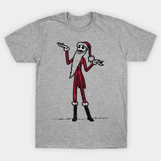 Sandy Claws T-Shirt by Kitopher Designs